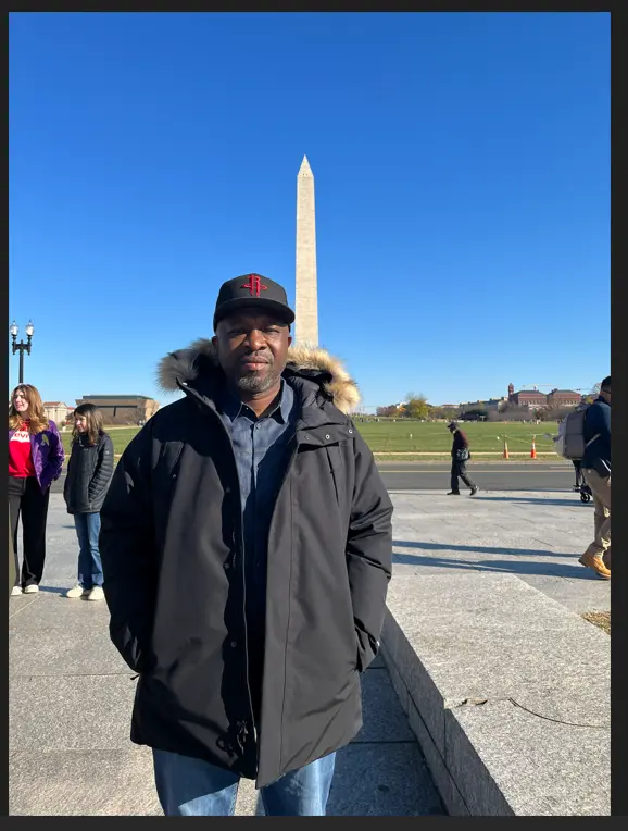 Ahmed Giwa in Washington, D.C.